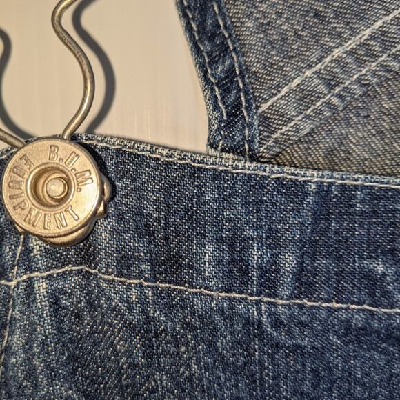 Vintage 90's B.U.M Equipment Overalls Original Issue 100% Cotton - Picture 6 of 10